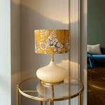 Abajur Golden Tropic - Domus Concept - Light StudioAbajurDomus ConceptAbajur Golden TropicTamborAbajur de Mesa