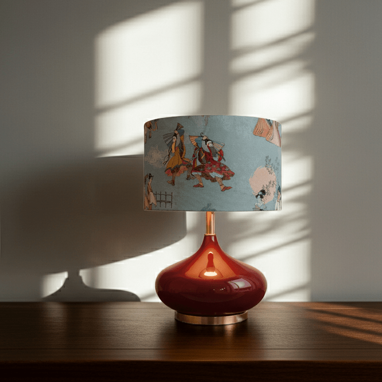 Abajur Ukiyo - Domus Concept - Light StudioAbajurDomus ConceptAbajur UkiyoTamborAbajur de Mesa