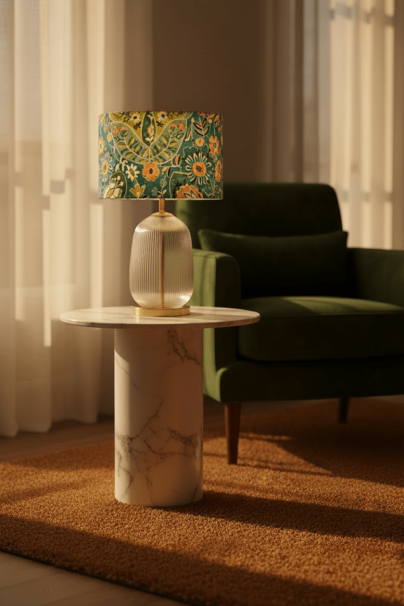 Alma Botânica - Domus Concept - Light StudioAbajurDomus ConceptAlma BotânicaTamborAbajur de Mesa