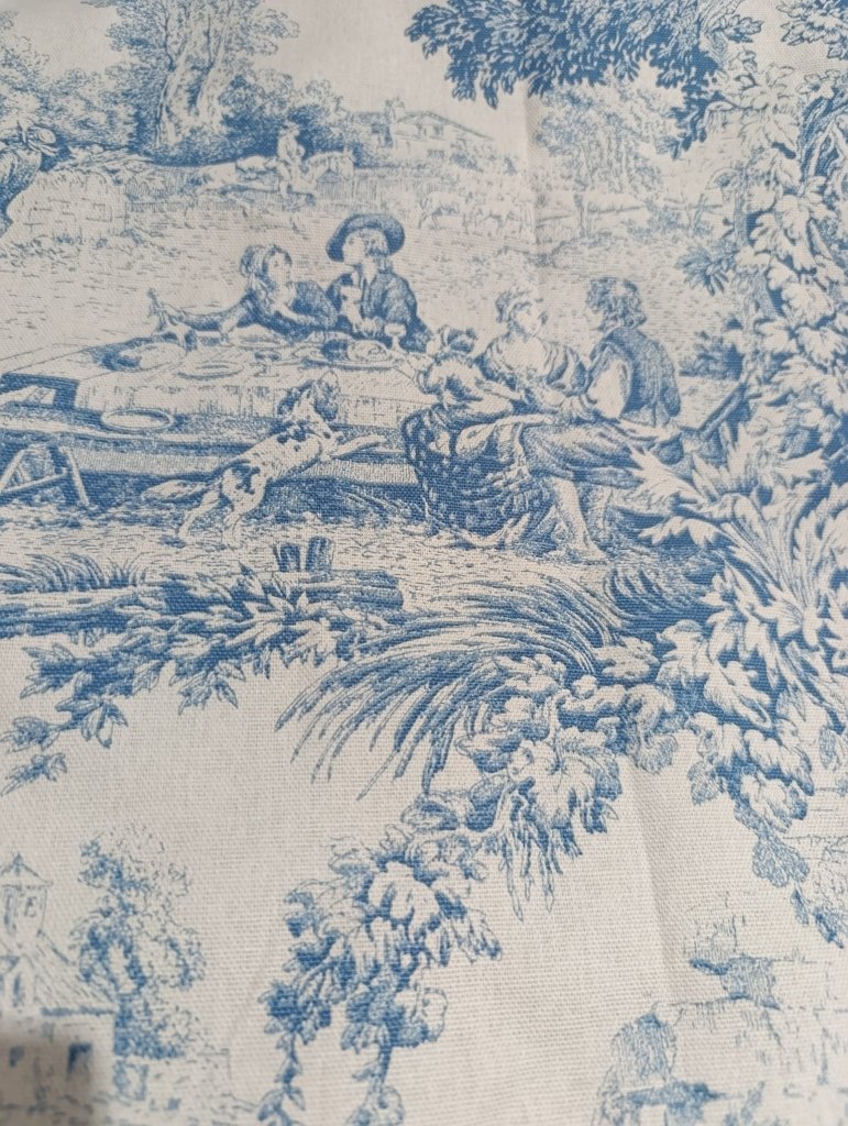 Caminho de Mesa Toile de Jouy - Domus Concept - Light StudioTêxteis HomeDomus Concept Light Studiocaminho de mesa toile de jouy