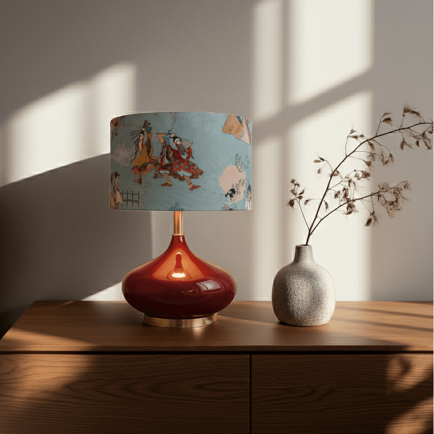 Candeeiro Veluma | D.40cm Vermelho - Domus Concept - Light StudioCandeeiroDomus Concept Light StudioCandeeiro Veluma | D.40cm Vermelho