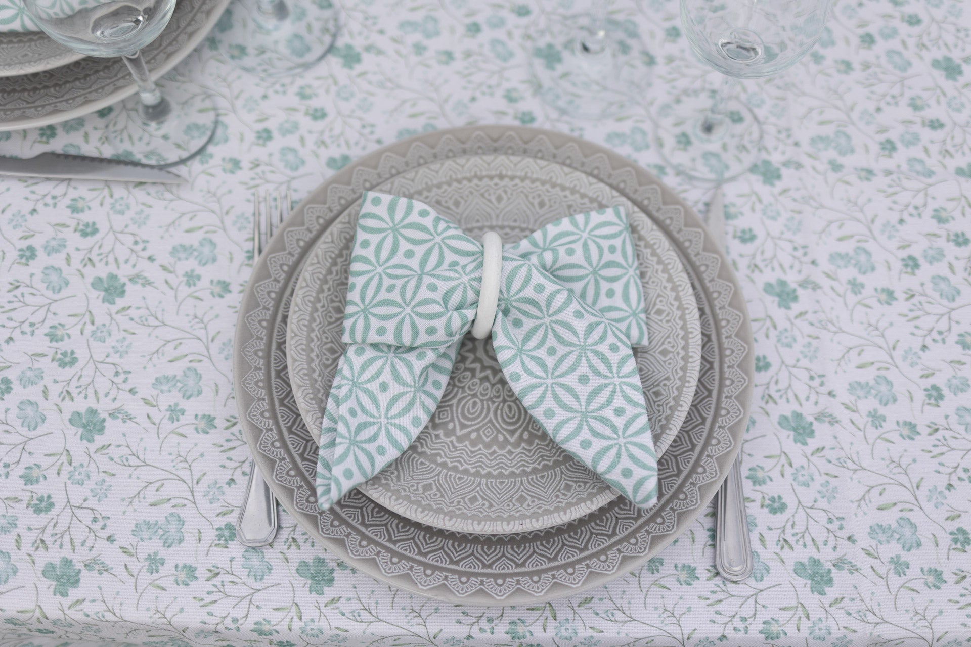 Conjunto Mesa "Jardim de Encanto"