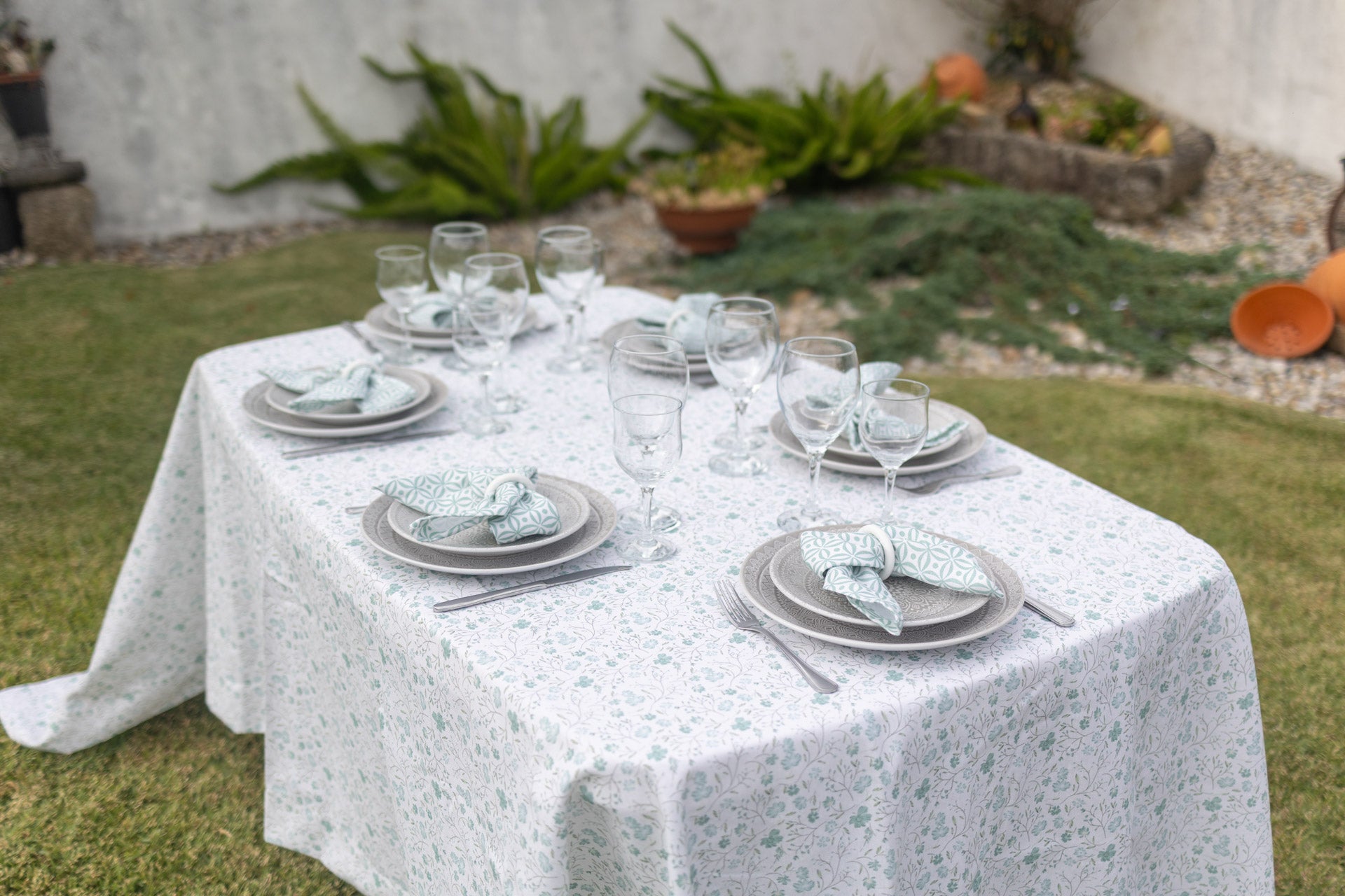 Conjunto Mesa "Jardim de Encanto"