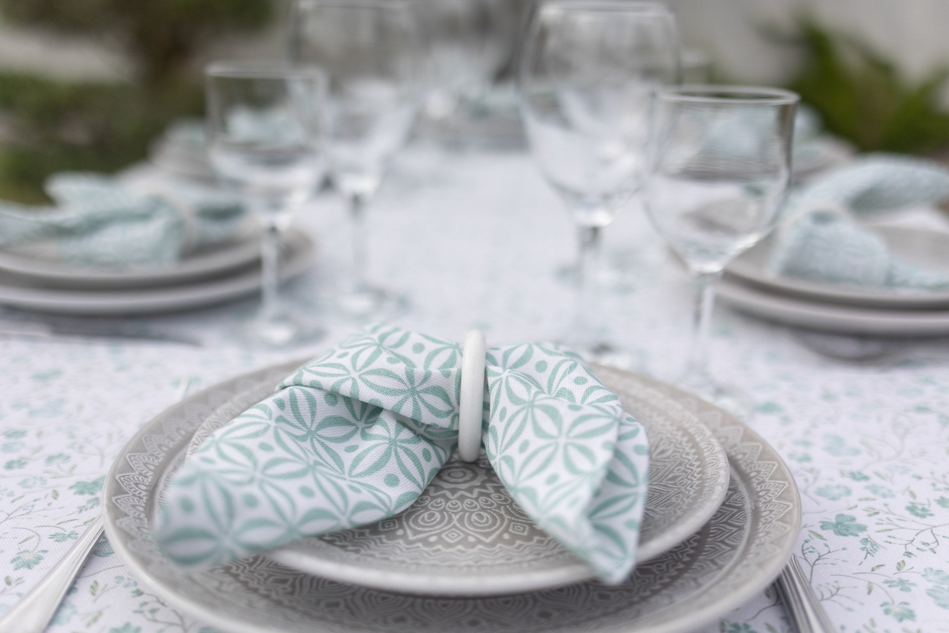 Conjunto Mesa "Jardim de Encanto"