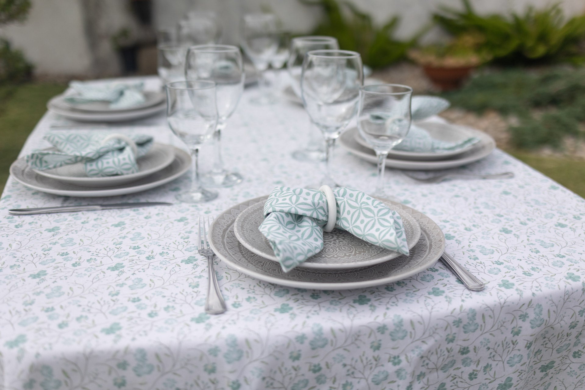 Conjunto Mesa "Jardim de Encanto"