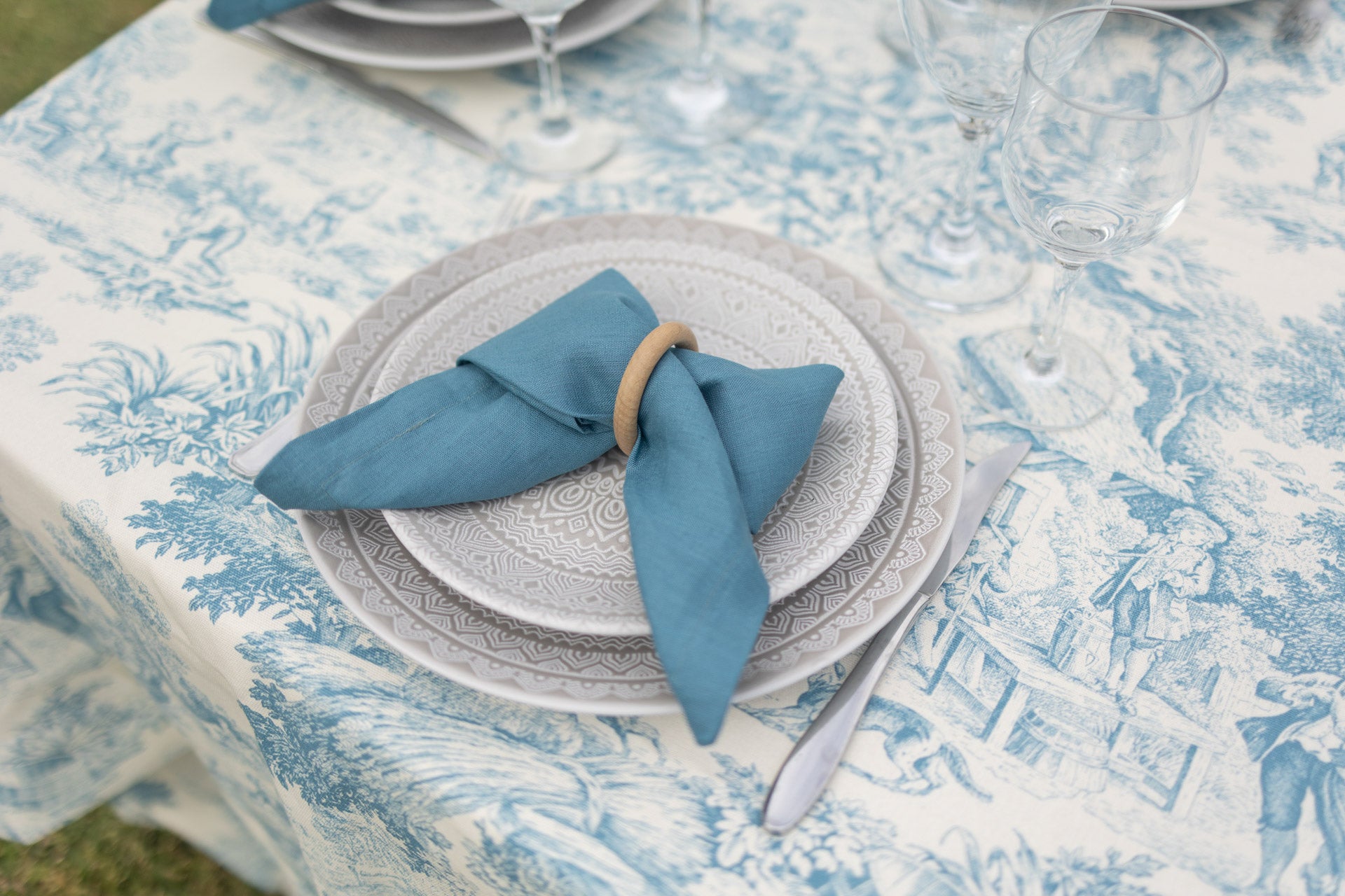 Conjunto Mesa "Domus Blue"