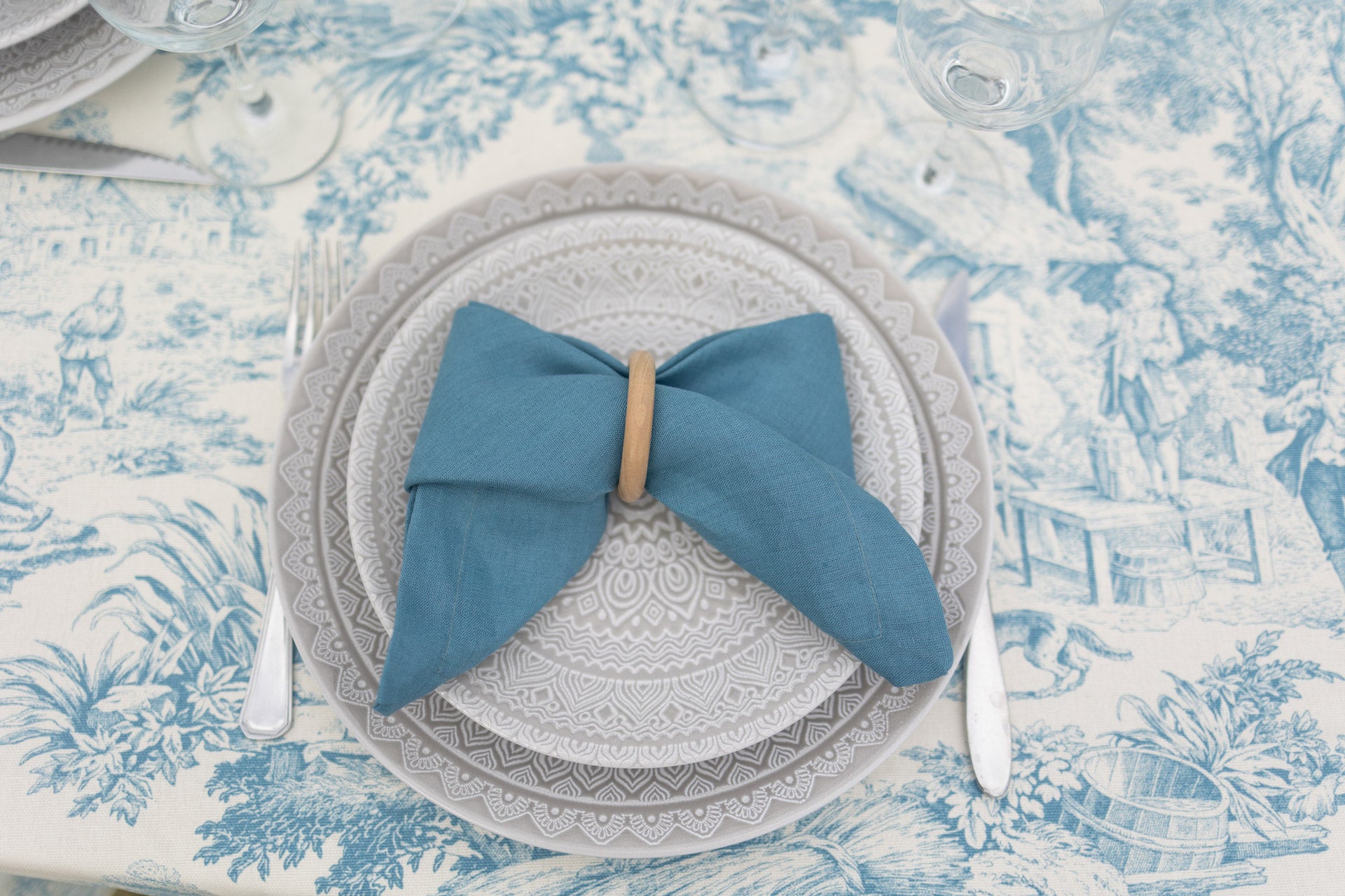 Conjunto Mesa "Domus Blue"