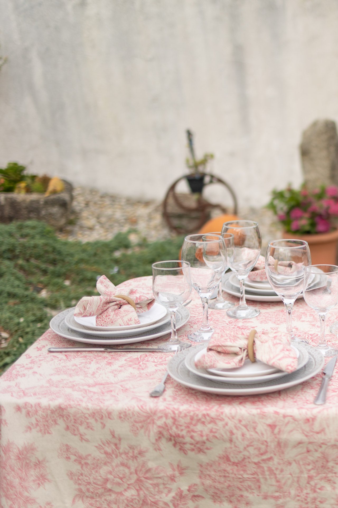 Conjunto Mesa "Encanto Provençal"