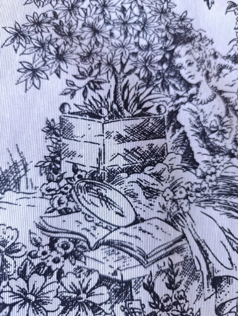 Individual Impermeável Toile de Jouy - Domus Concept - Light StudioTêxteis HomeDomus Concept Light Studioindividual toile de jouy resinado impermeavel