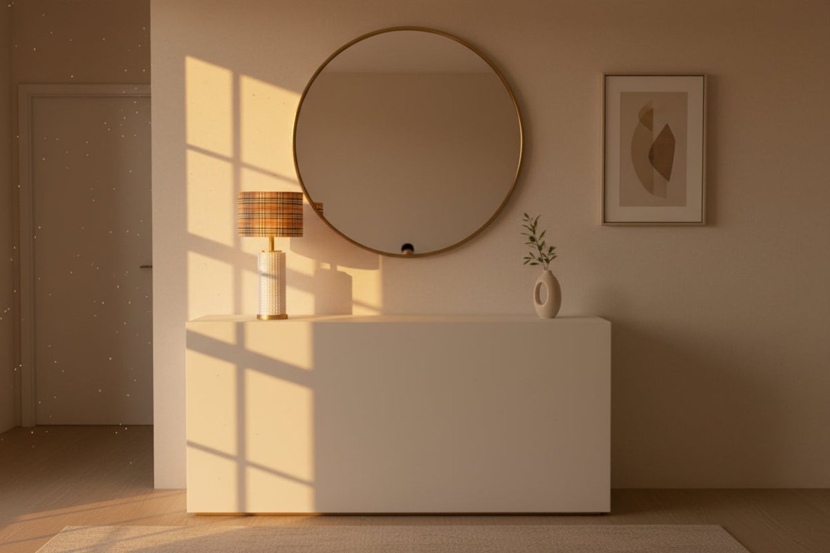 Abajur London Brick - Domus Concept - Light StudioAbajurDomus ConceptLondon BrickTamborAbajur de Mesa
