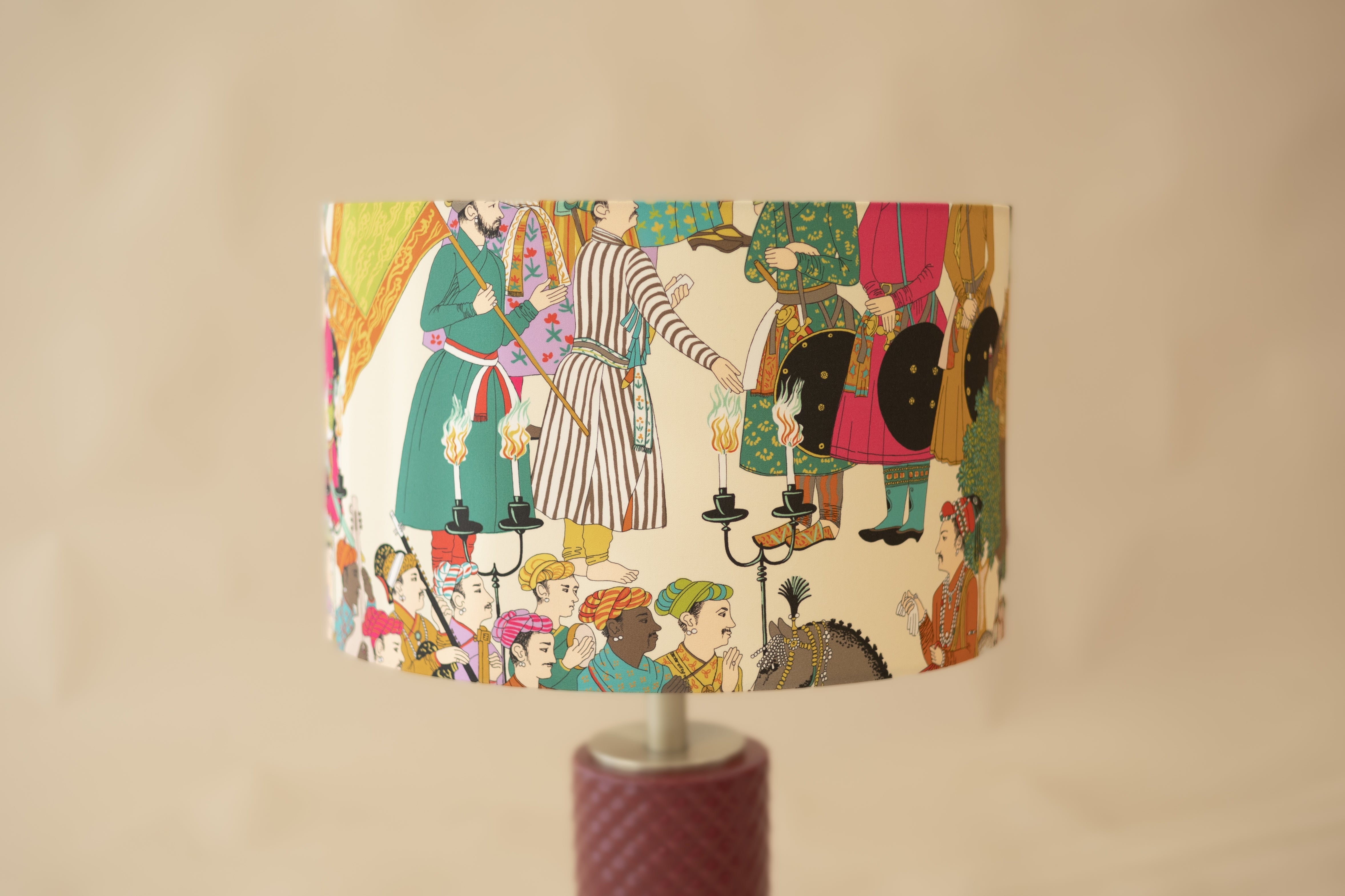 Maharaja | Manuel Canovas - Domus Concept - Light StudioAbajurDomus ConceptAbajur de design artesanal Domus Concept Light Studio, personalizado e fabricado à mão em Portugal com materiais premium e acabamentos de luxoTamborAbajur de Mesa