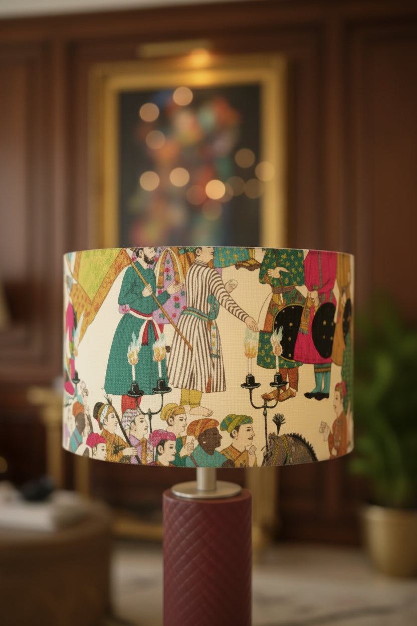 Maharaja | Manuel Canovas - Domus Concept - Light StudioAbajurDomus ConceptAbajur de design artesanal Domus Concept Light Studio, personalizado e fabricado à mão em Portugal com materiais premium e acabamentos de luxoTamborAbajur de Mesa