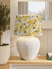 Mimosas - Domus Concept - Light StudioAbajurDomus ConceptAbajur feito à mão em Portugal. Abajur personalizado. Abajur campestreTamborAbajur de Mesa