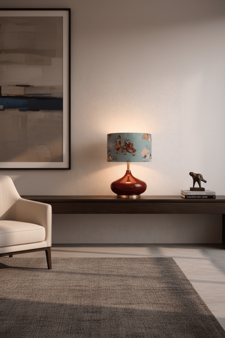 Abajur Ukiyo - Domus Concept - Light StudioAbajurDomus ConceptUkiyoTamborAbajur de Mesa